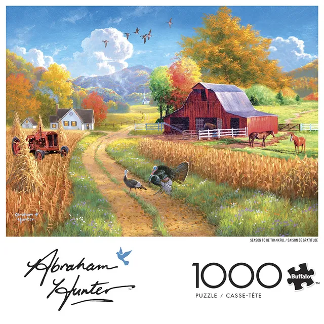 buffalo-games-abraham-hunter-season-to-be-thankful-1000-teile image 1