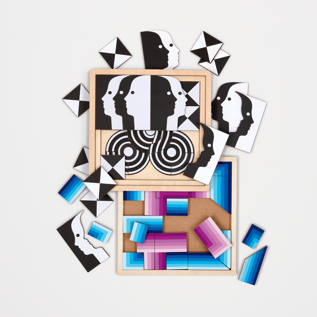 galison-jonathan-adler-infinity-holzpuzzle-22-teile image 2