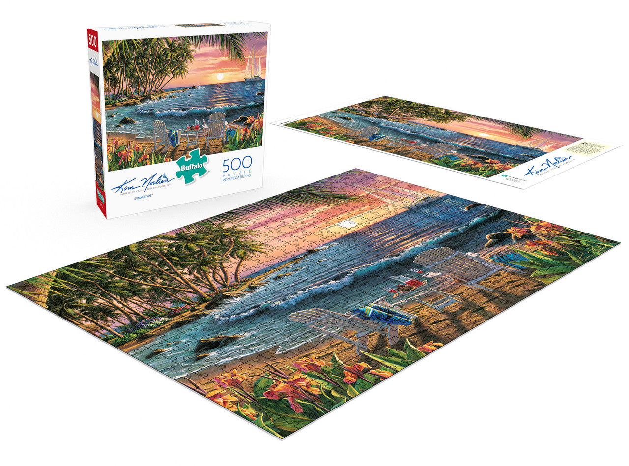 buffalo-games-kim-norlien-summertime-puzzle-500-teile-strand image 5