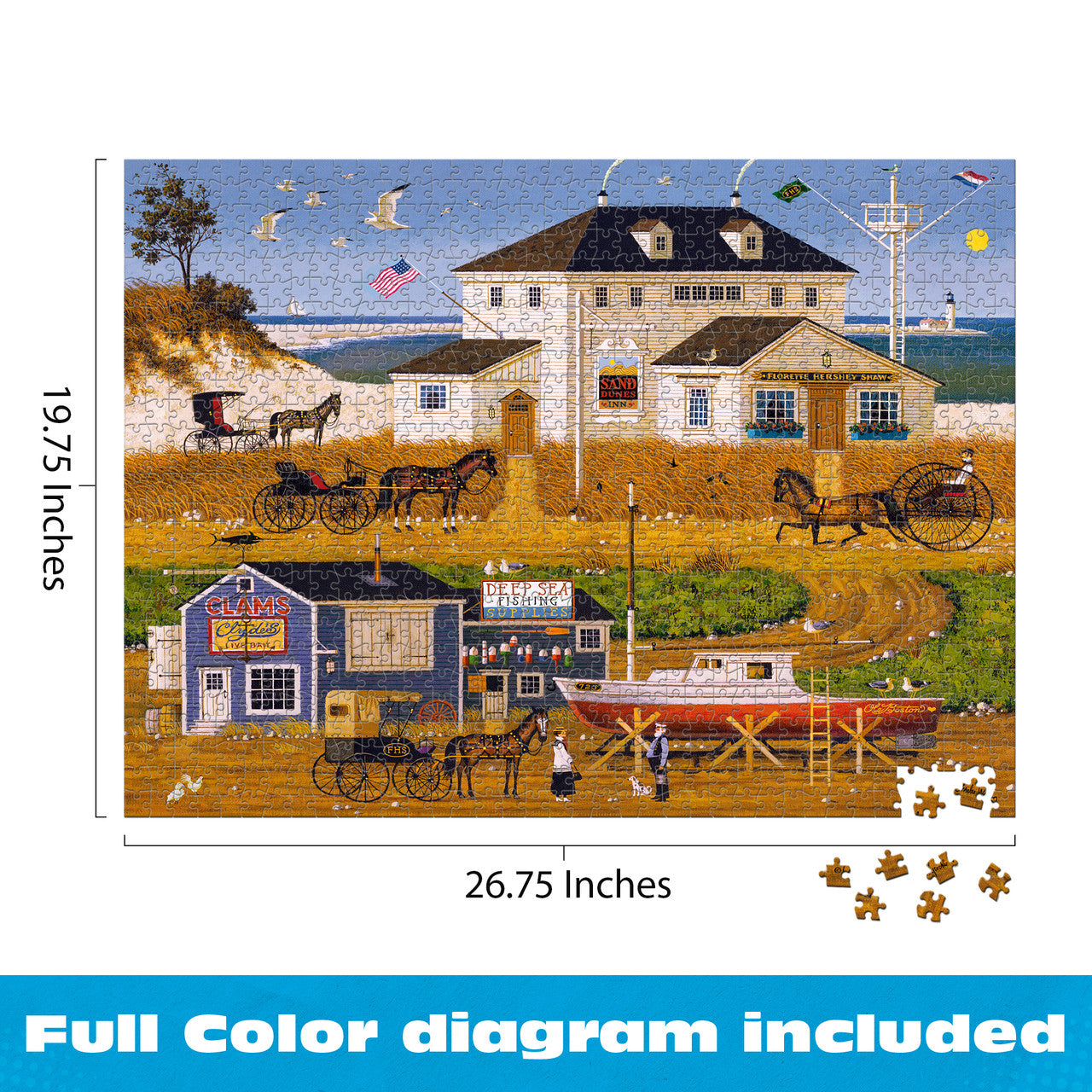 buffalo-games-wysocki-stoney-bay-puzzle-1000-teile image 6