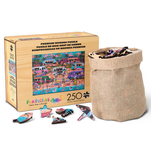 buffalo-games-hawaiian-food-truck-festival-250-teile-holzpuzzle image 1