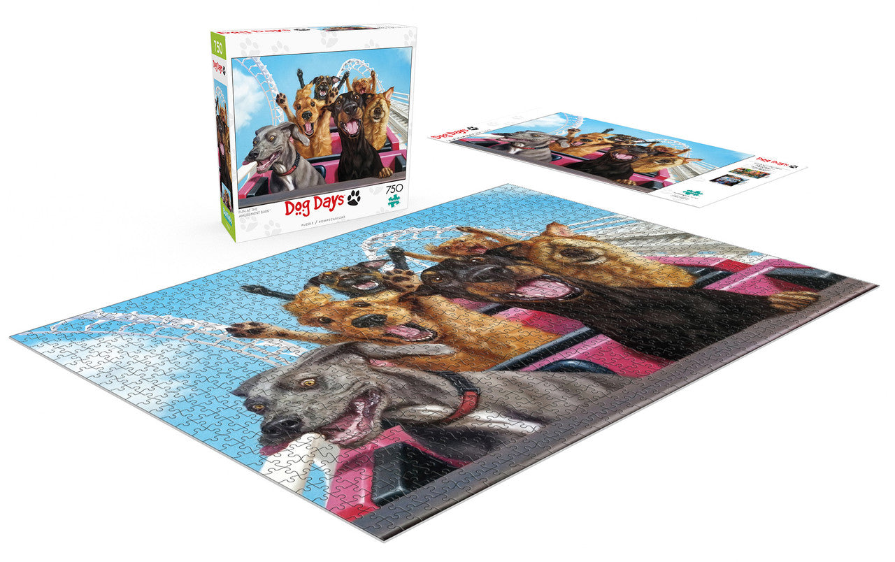 buffalo-games-dog-days-fun-at-the-amusement-bark-750-teile-puzzle-hunde image 5