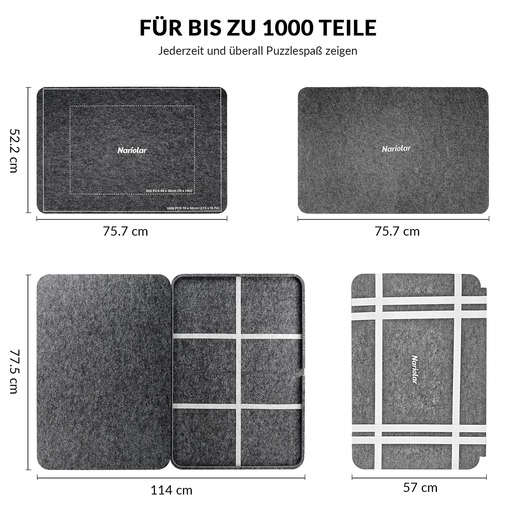nariolar-puzzle-sorting-trays-puzzlebrett-1000-teile-mit-st-nder image 2