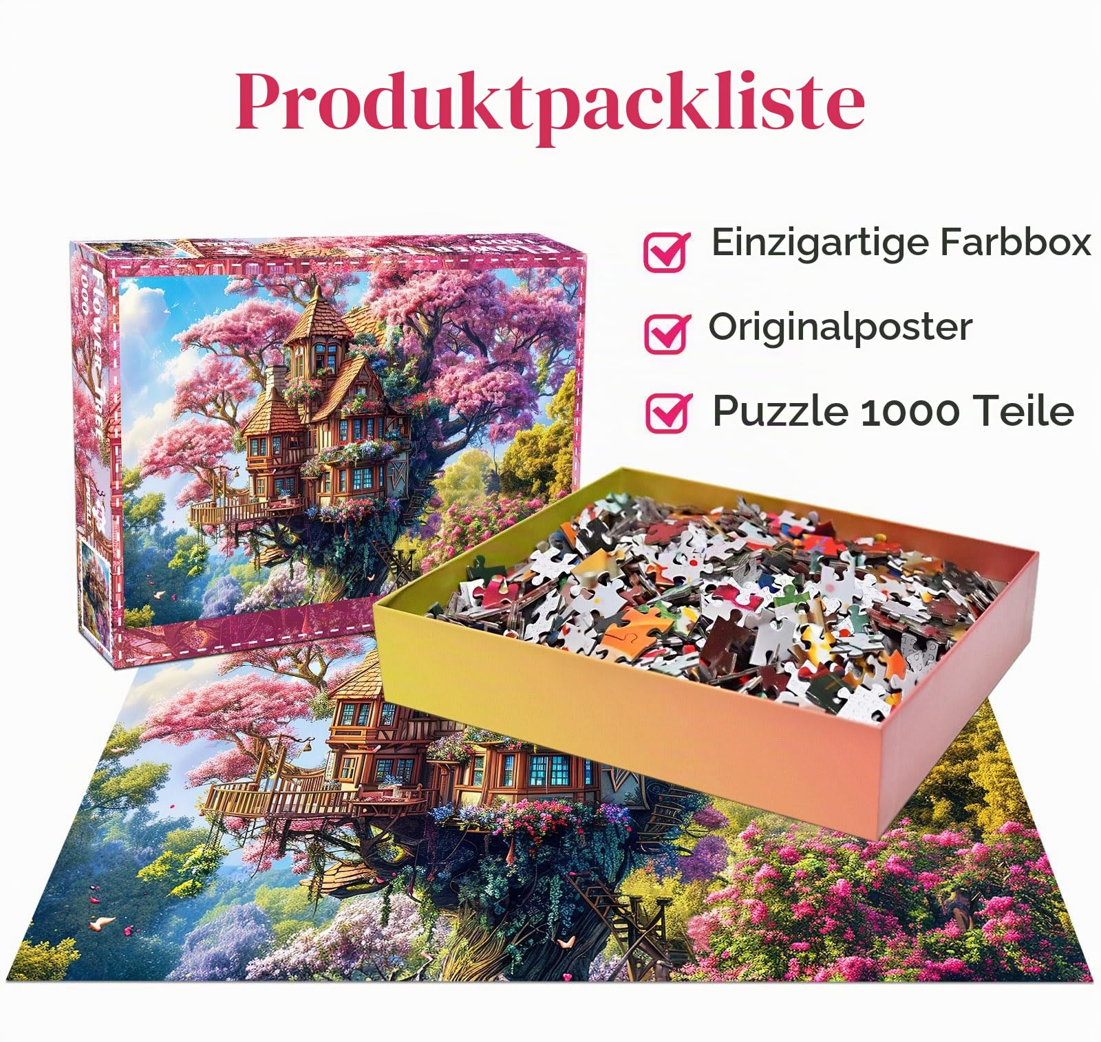huadada-puzzle-1000-teile-blumenbaum-70x50-cm image 3