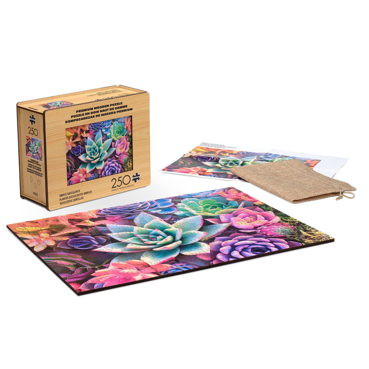 buffalo-games-simple-succulent-250-teile-holzpuzzle image 4