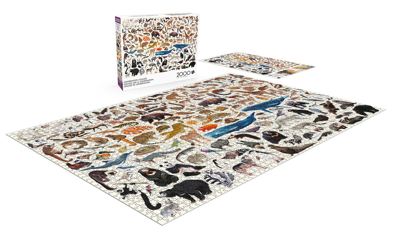 buffalo-games-conservation-collage-2000-teile-puzzle-tiere image 4