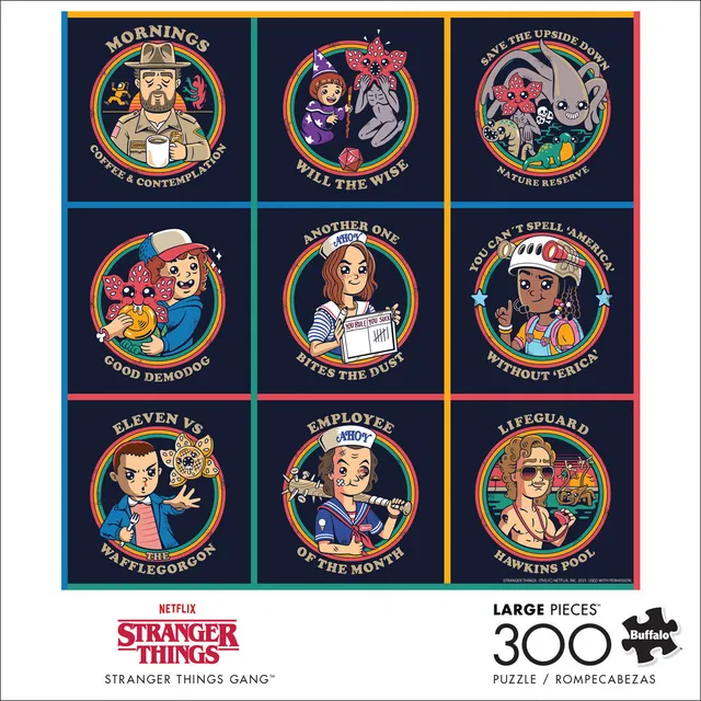 buffalo-games-stranger-things-gang-300-teile-puzzle-xl image 1