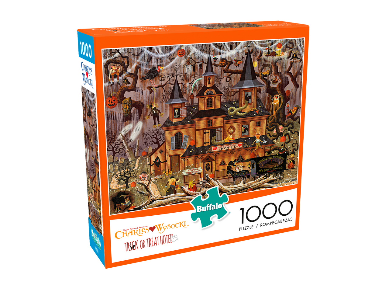 buffalo-games-wysocki-trick-or-treat-hotel-1000-teile-puzzle image 5