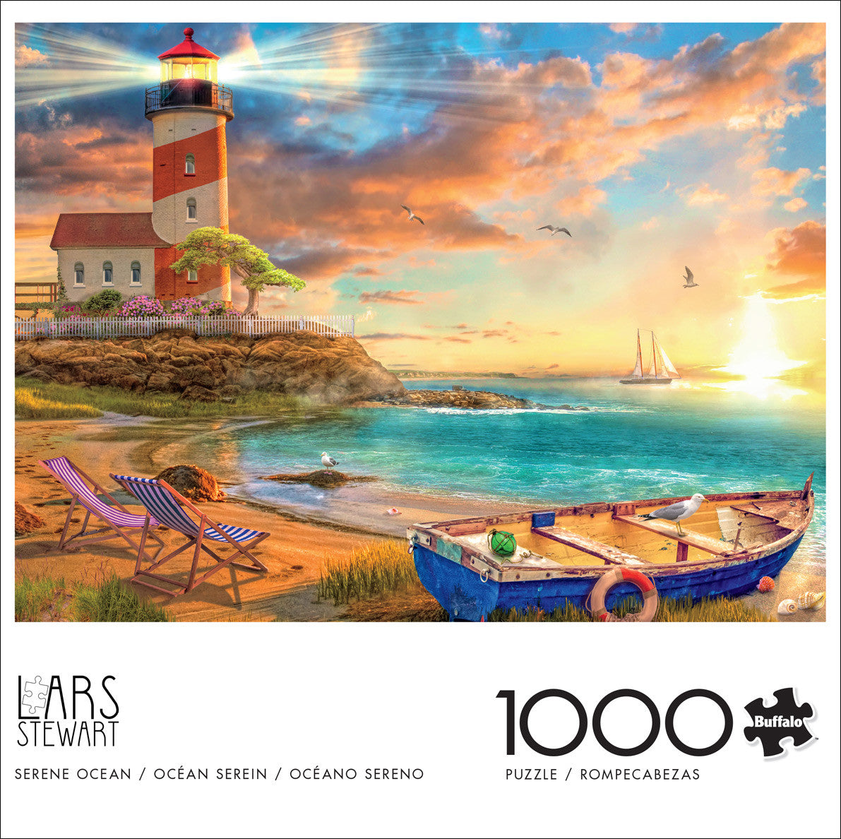 buffalo-games-lars-stewart-serene-ocean-1000-teile-puzzle-meer image 2