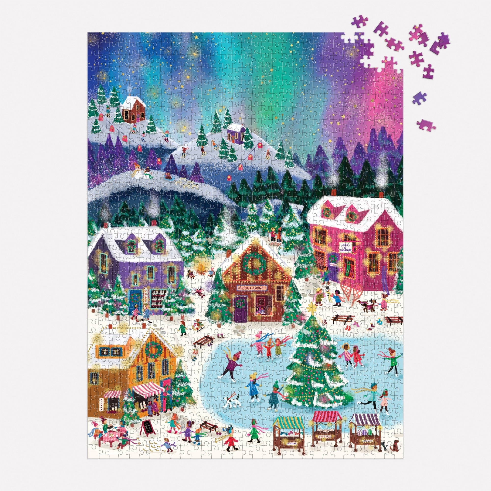 galison-joy-laforme-northern-lights-puzzle-1000-folie image 4