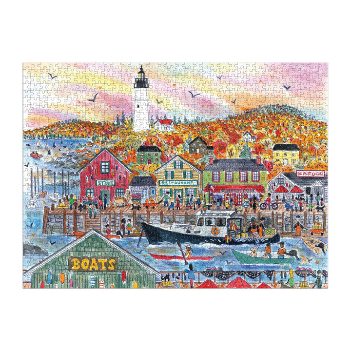 galison-michael-storrings-autumn-by-the-sea-puzzle-1000-teile image 3