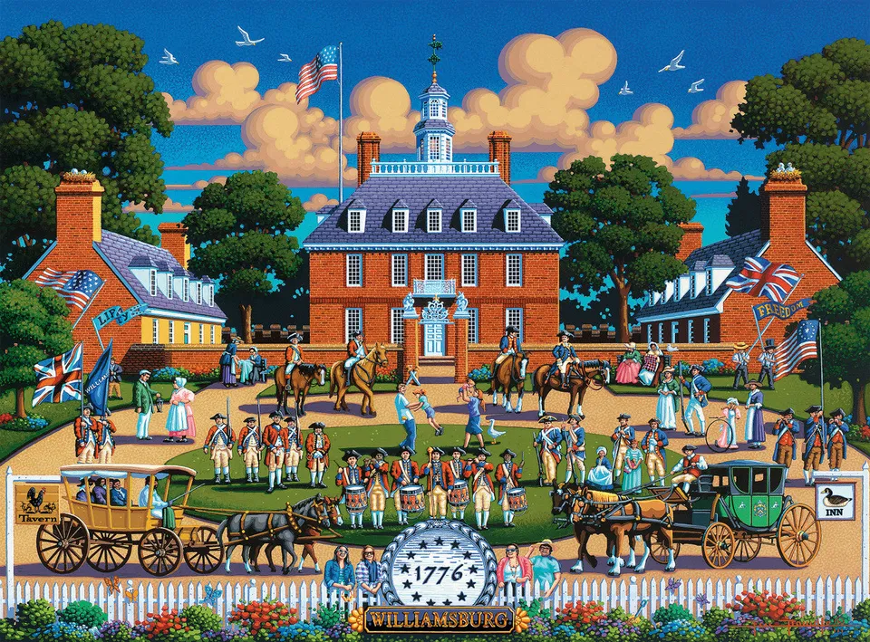 buffalo-games-eric-dowdle-colonial-williamsburg-puzzle-1000-teile image 1