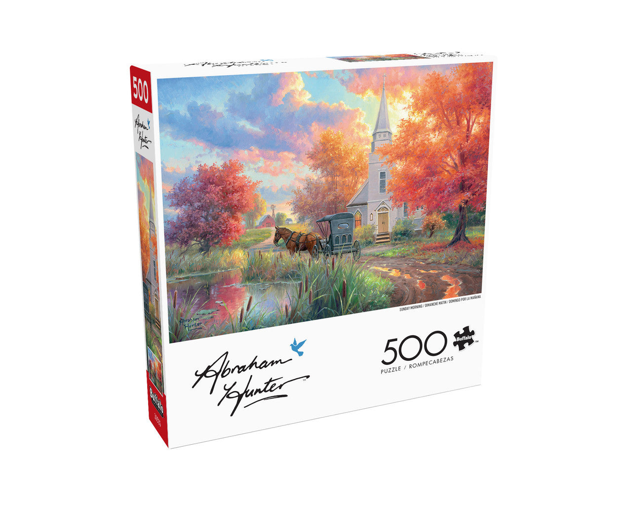 buffalo-games-sunday-morning-puzzle-500-teile-54x38-cm image 3