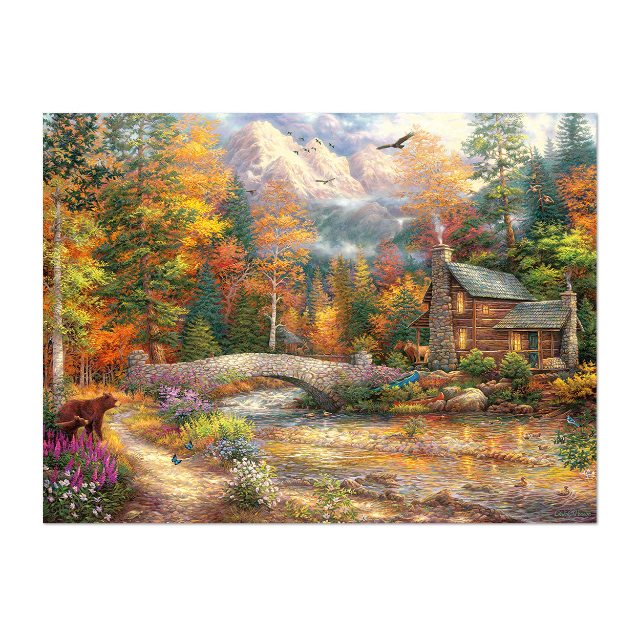 buffalo-games-chuck-pinson-call-of-the-wild-puzzle-1000-teile image 2