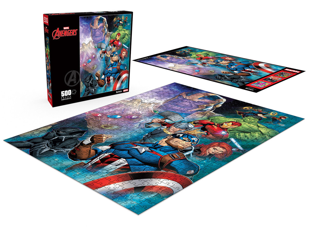 buffalo-games-thanos-vs-avengers-puzzle-500-teile-marvel image 4