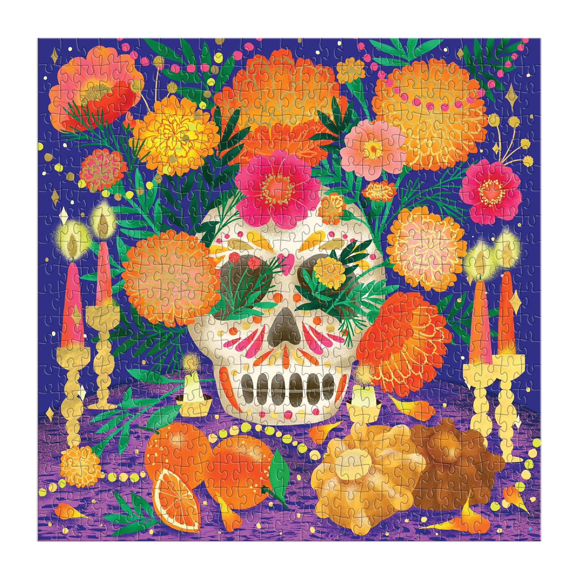 galison-ofrenda-del-d-a-de-muertos-500-teile-foil-puzzle image 3
