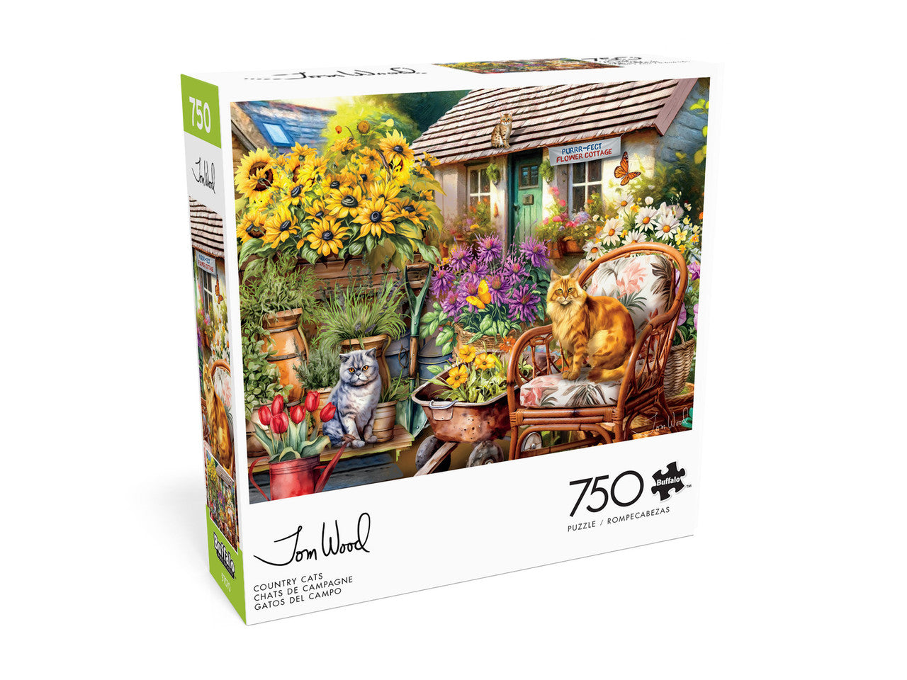 buffalo-games-country-cats-750-teile-puzzle-katzen-garten image 4