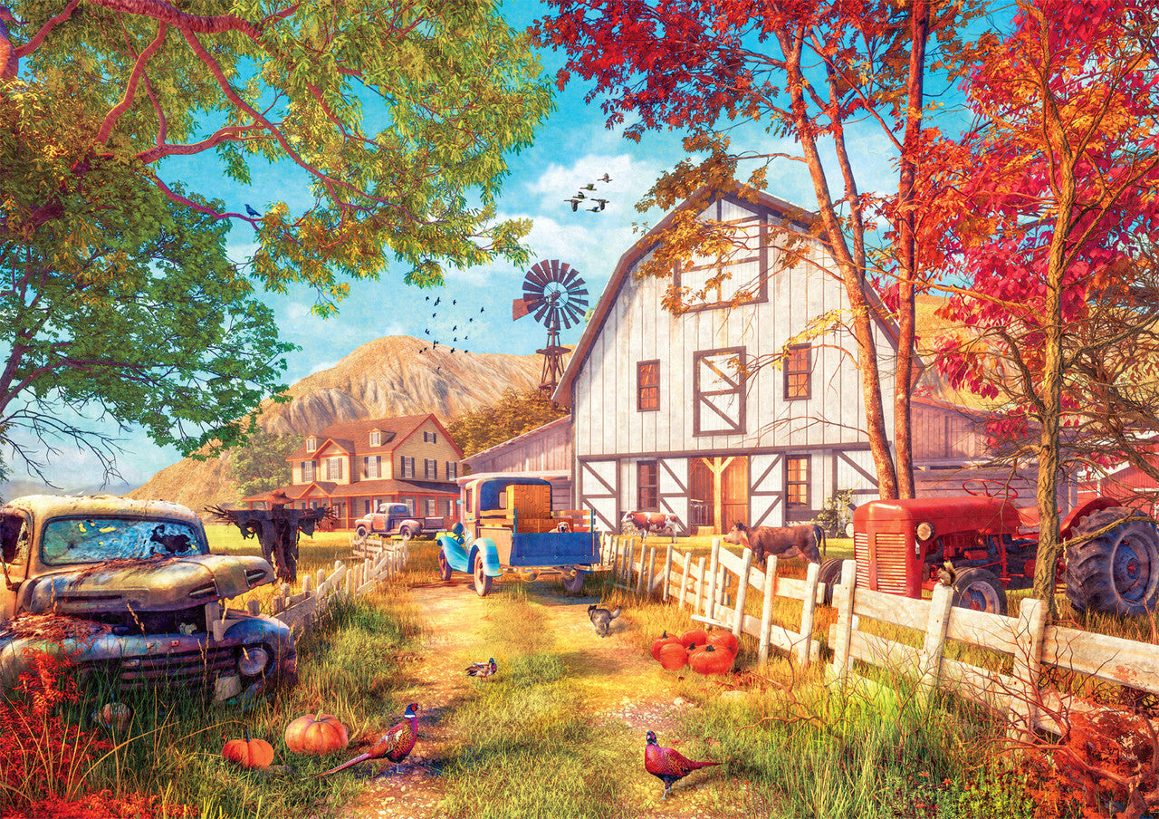 buffalo-games-autumn-farmlands-500-teile-puzzle-herbst image 1