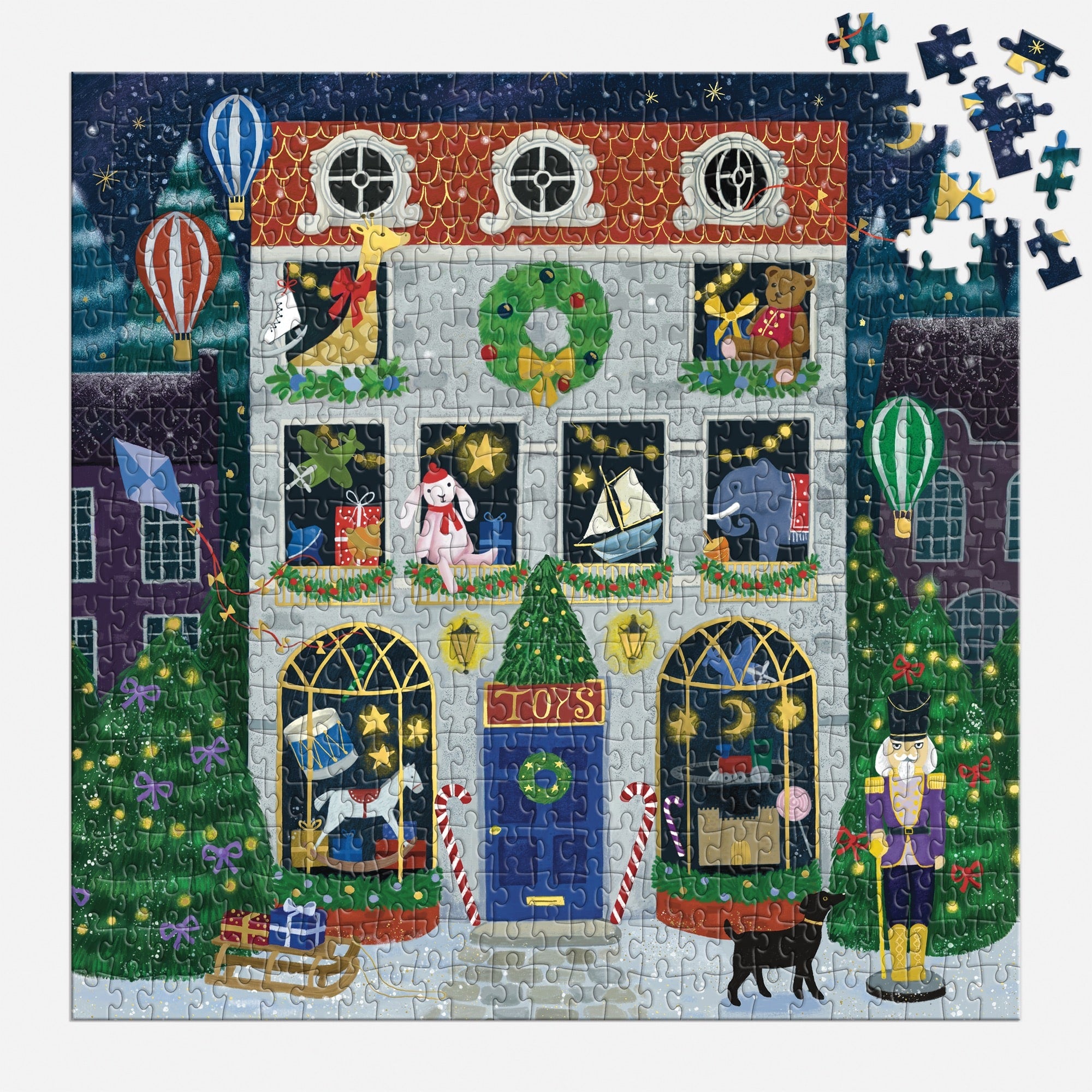 galison-twilight-toy-shop-puzzle-500-teile-goldfolie image 4