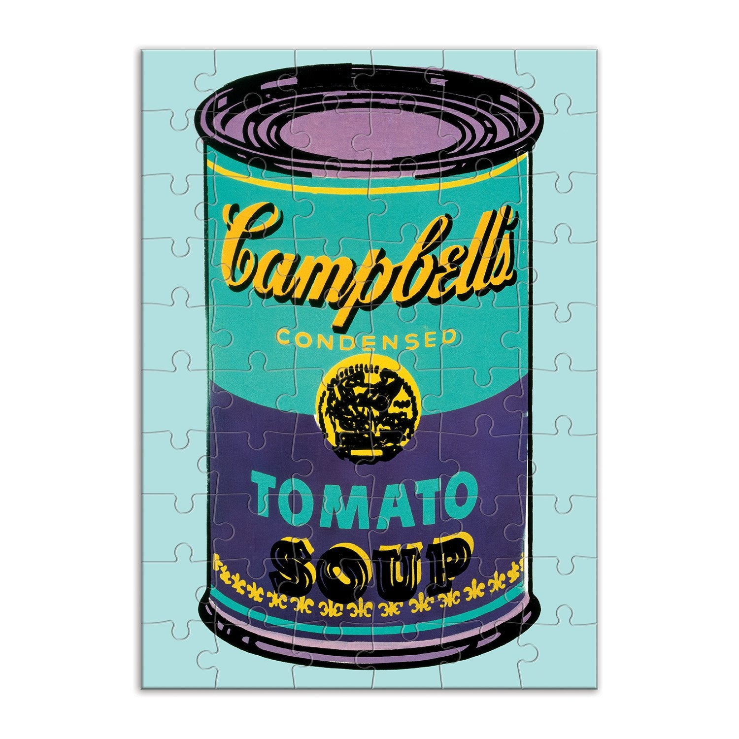 galison-andy-warhol-soup-can-puzzle-60-teile-gru-karte image 2