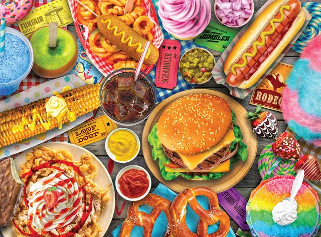 buffalo-games-fun-fair-food-1000-teile-puzzle-essen image 1