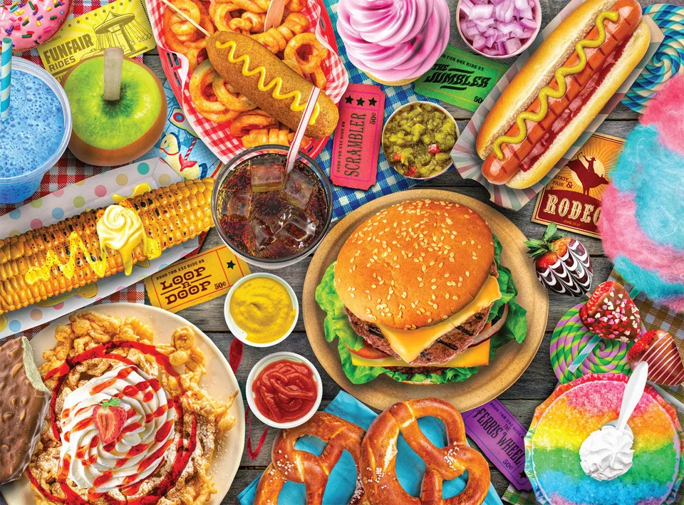 buffalo-games-fun-fair-food-1000-teile-puzzle-essen image 1