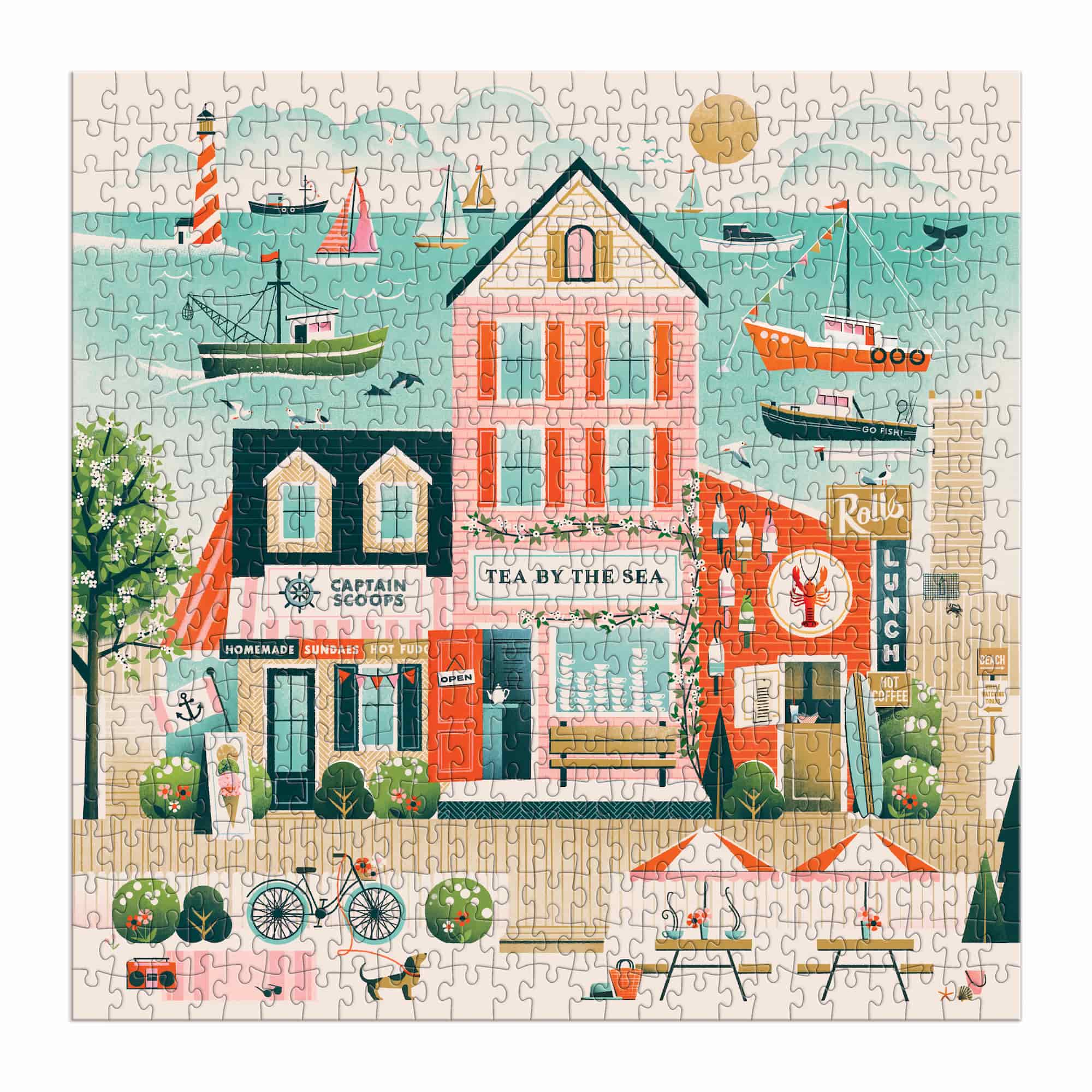 galison-beside-the-sea-500-teile-puzzle-meer-sommer image 3
