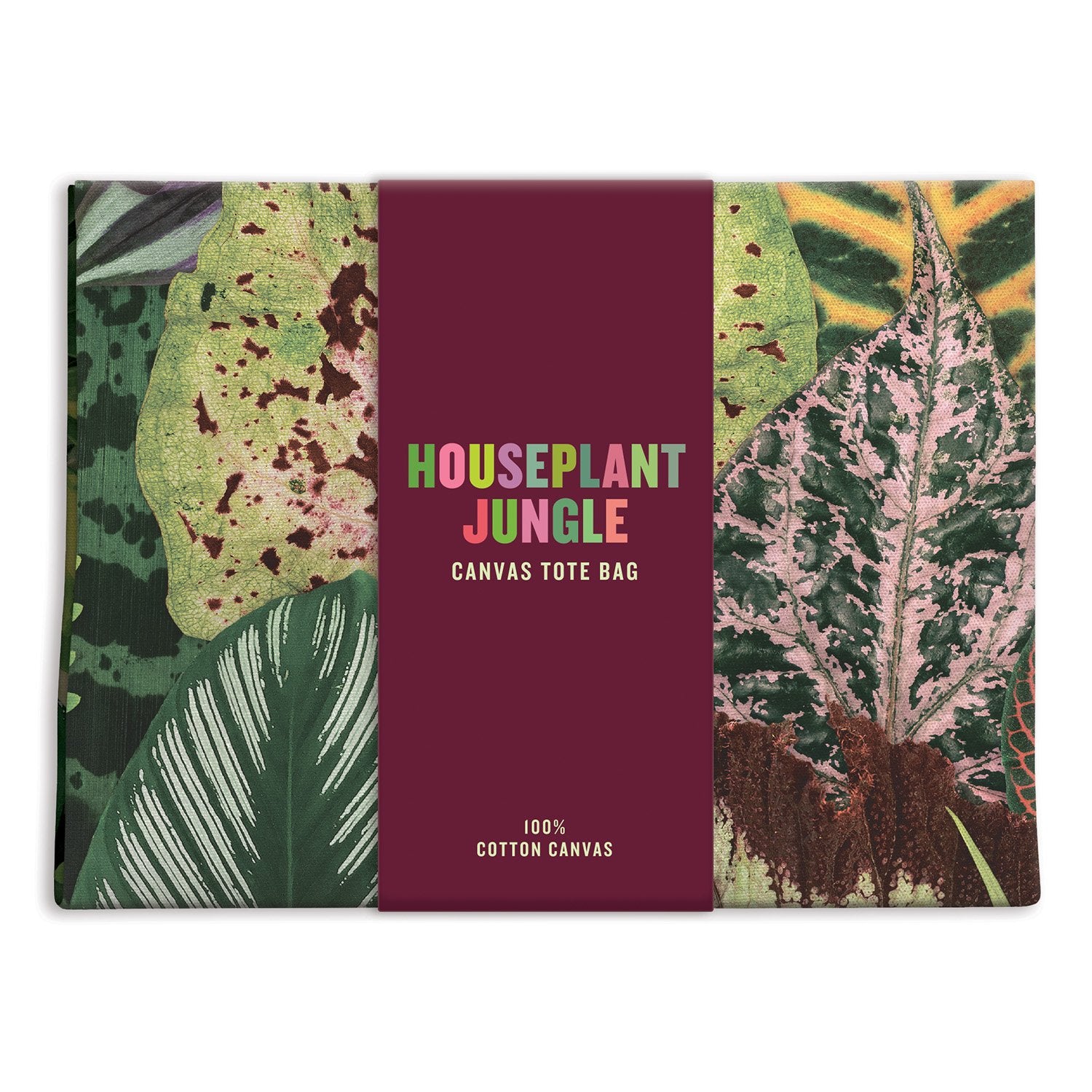 galison-troy-litten-houseplant-jungle-tote-bag-pflanzen image 1