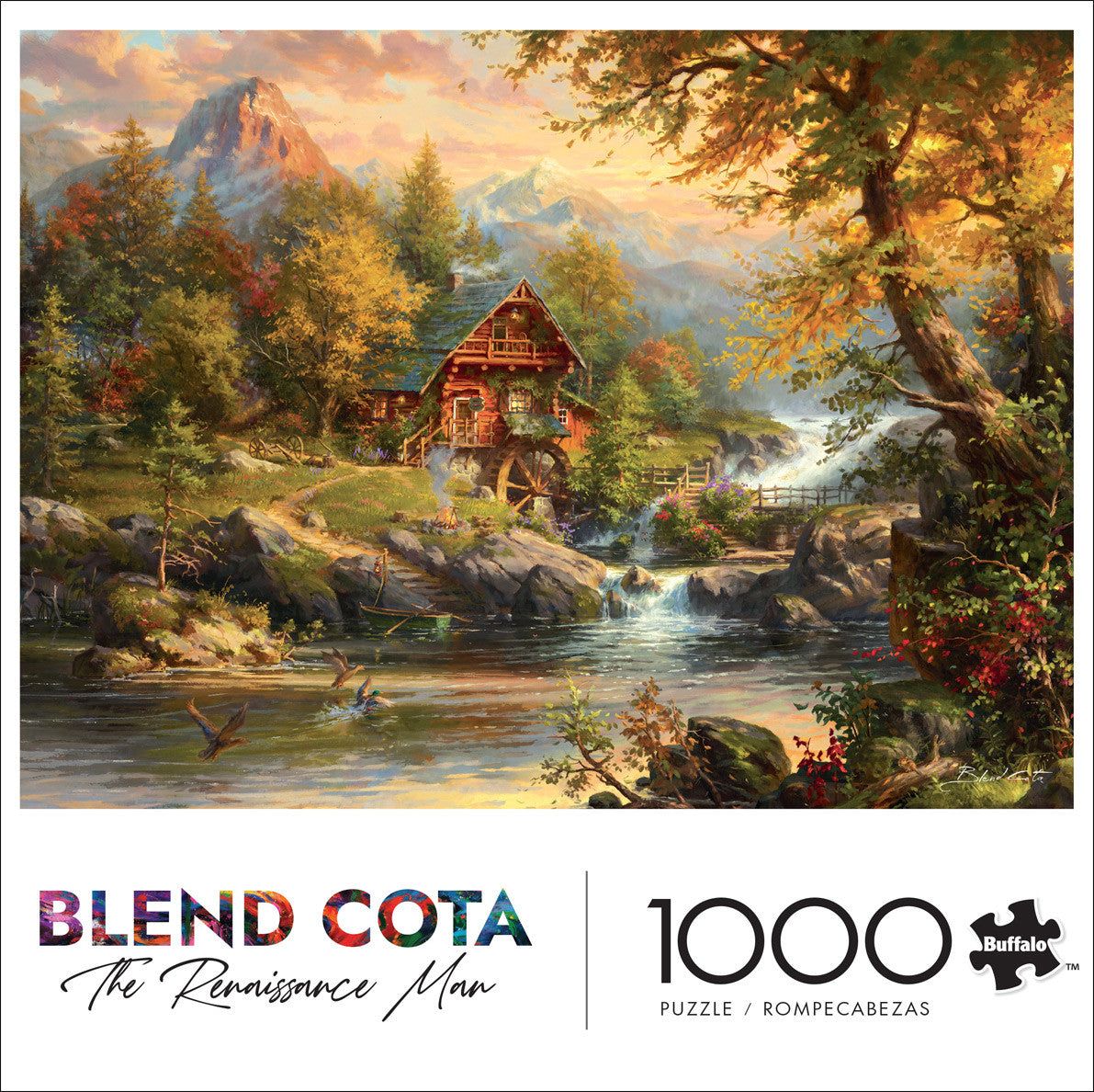 buffalo-games-blend-cota-summer-cabin-1000-teile-puzzle-berge image 2