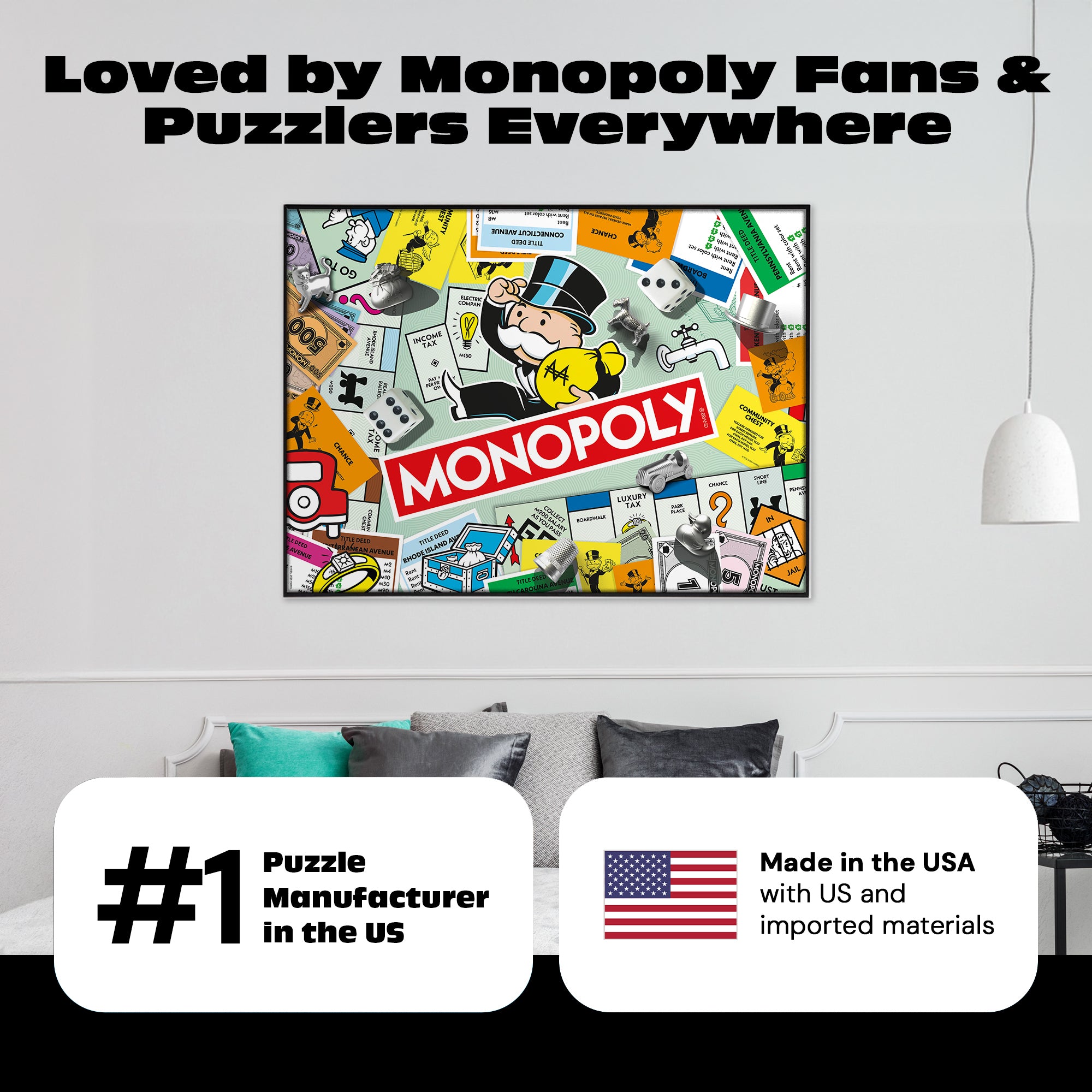 buffalo-games-monopoly-collage-1000-teile-puzzle-brettspiel image 3