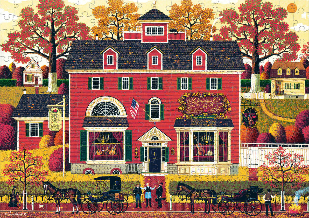 buffalo-games-wysocki-benjamin-s-music-store-500-teile-puzzle image 1