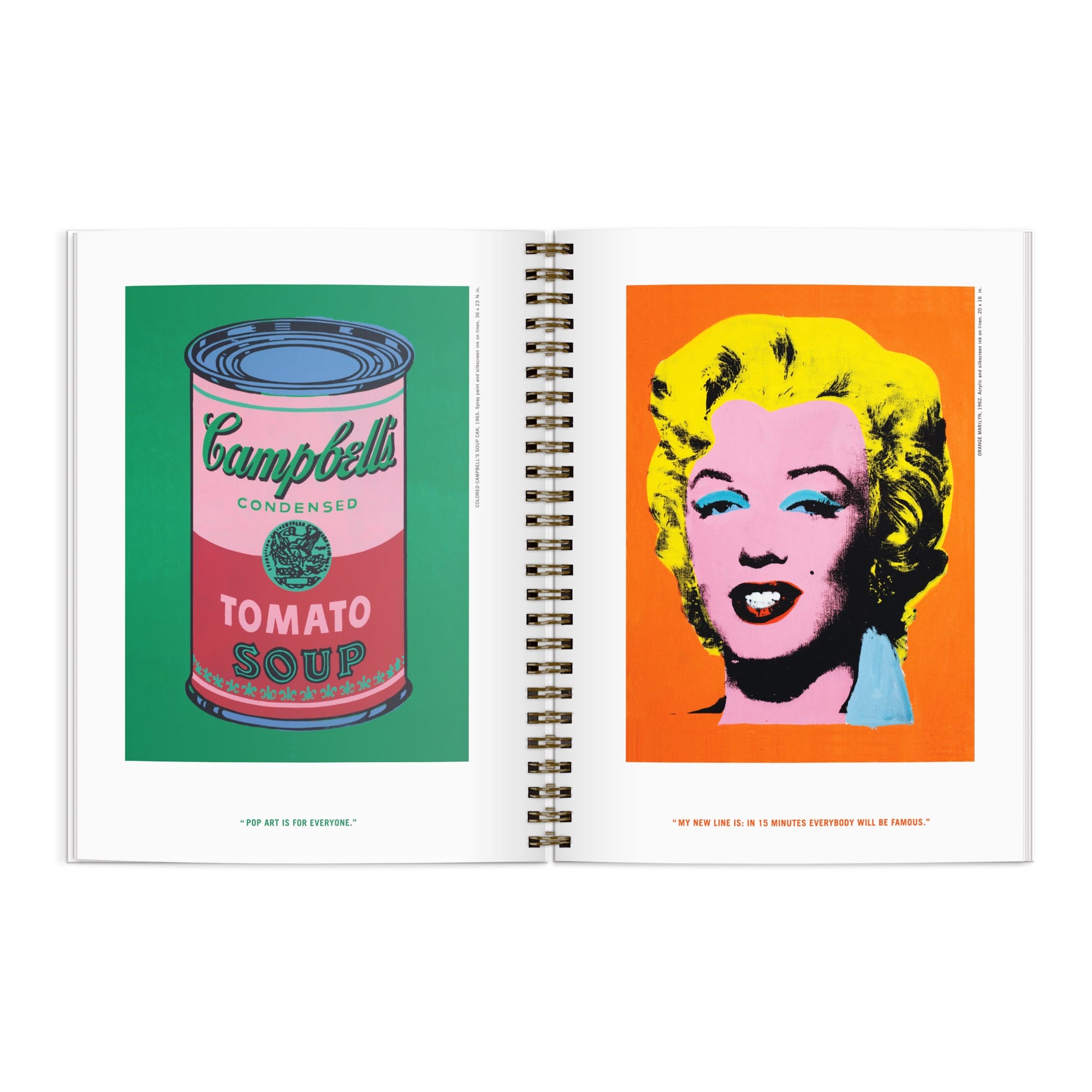 galison-andy-warhol-skizzenbuch-120-seiten-ringbindung image 2