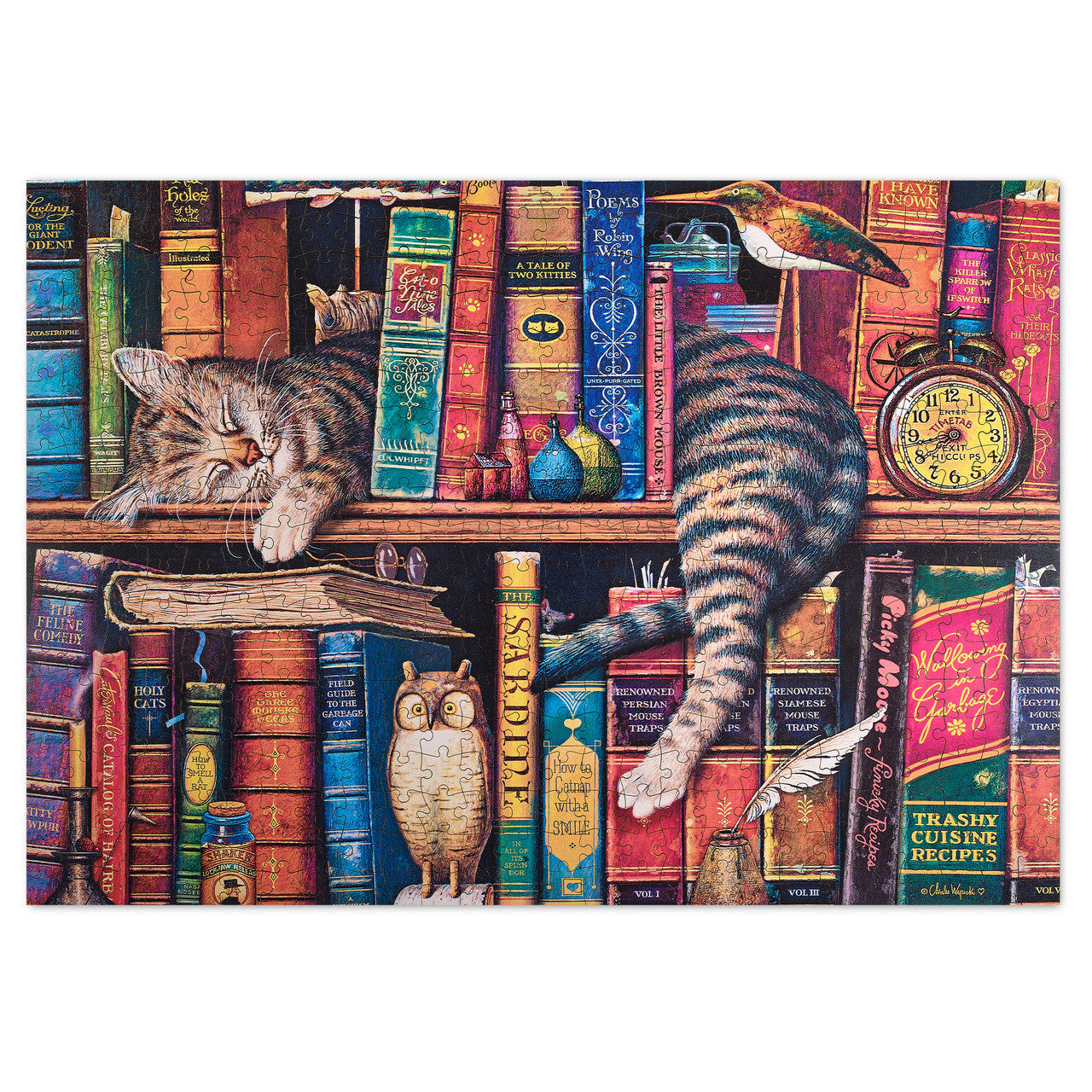 buffalo-games-frederick-the-literate-holzpuzzle-500-teile image 6