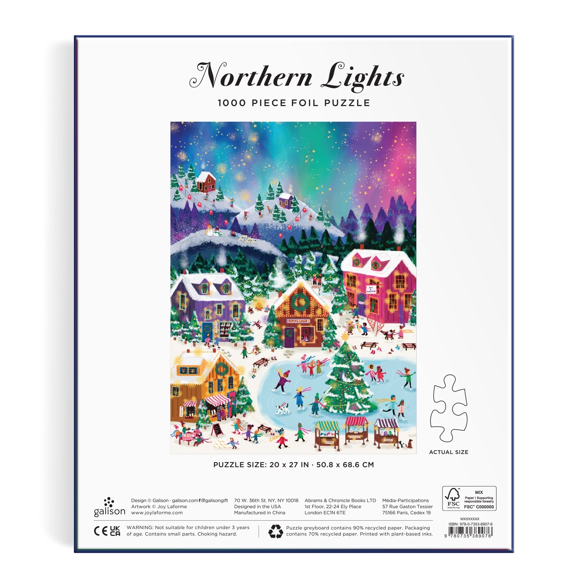 galison-joy-laforme-northern-lights-puzzle-1000-folie image 6
