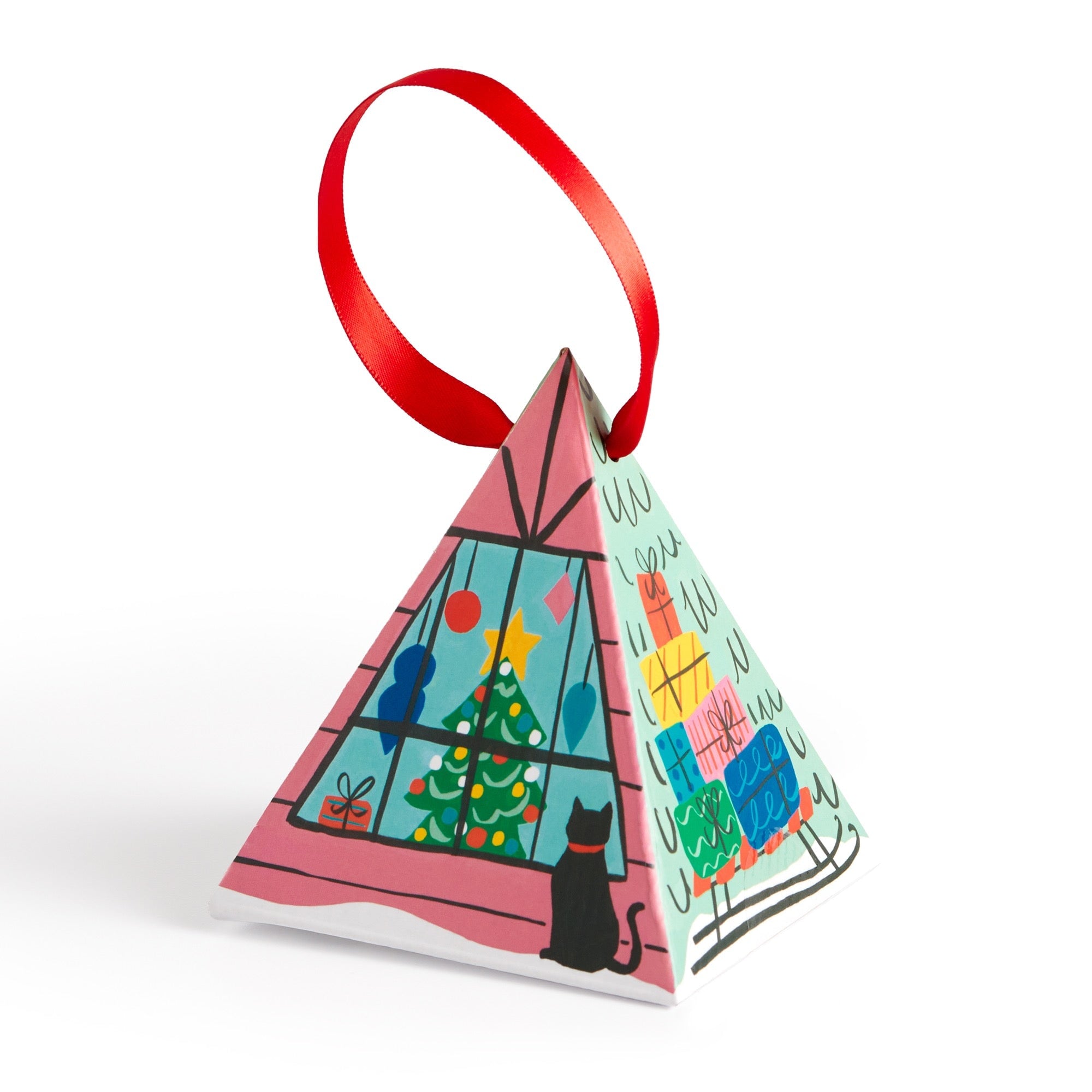 galison-alpine-cottage-130-teile-puzzle-ornament-weihnachten image 2