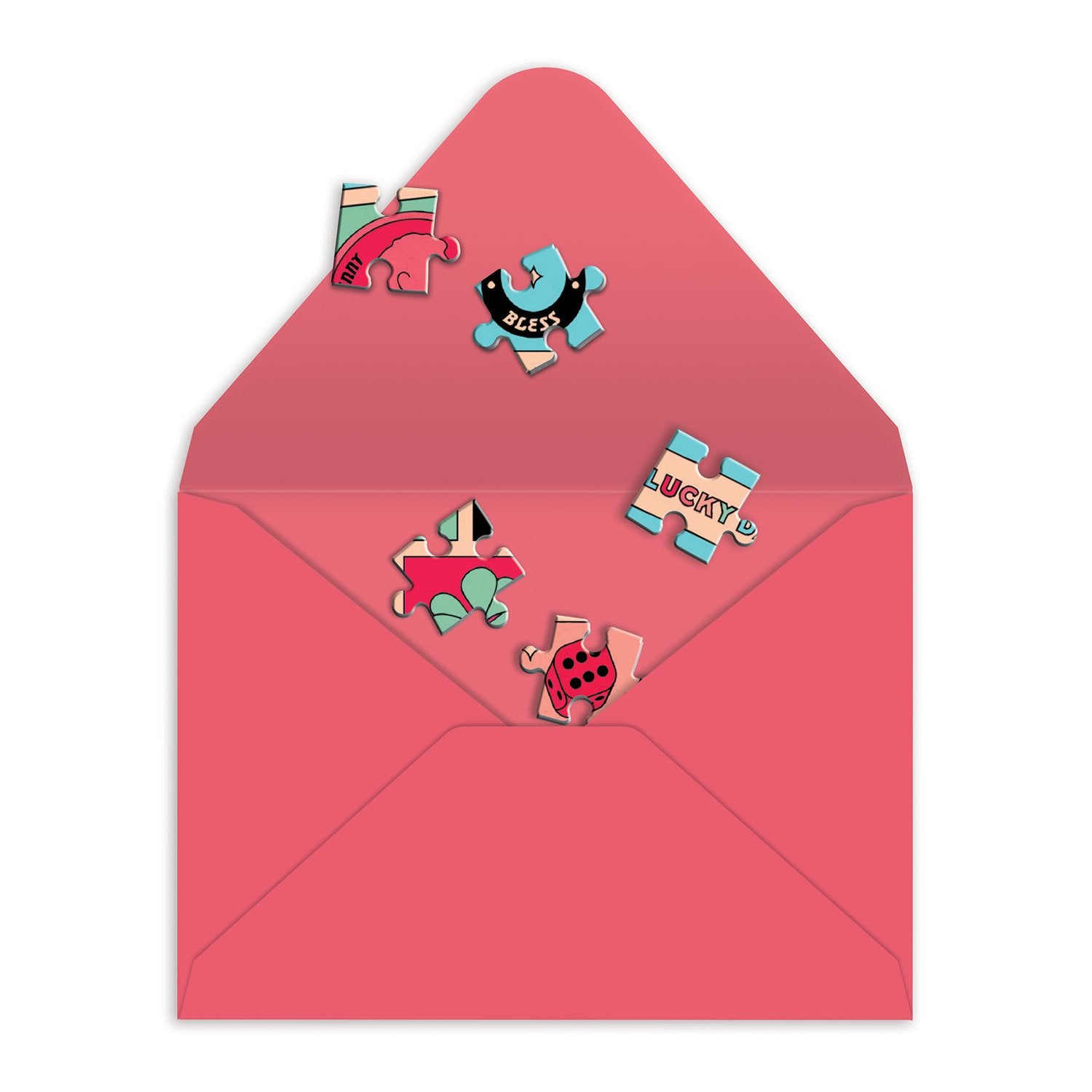 galison-good-luck-greeting-card-puzzle-60-teile-grusskarte-mit-umschlag image 4
