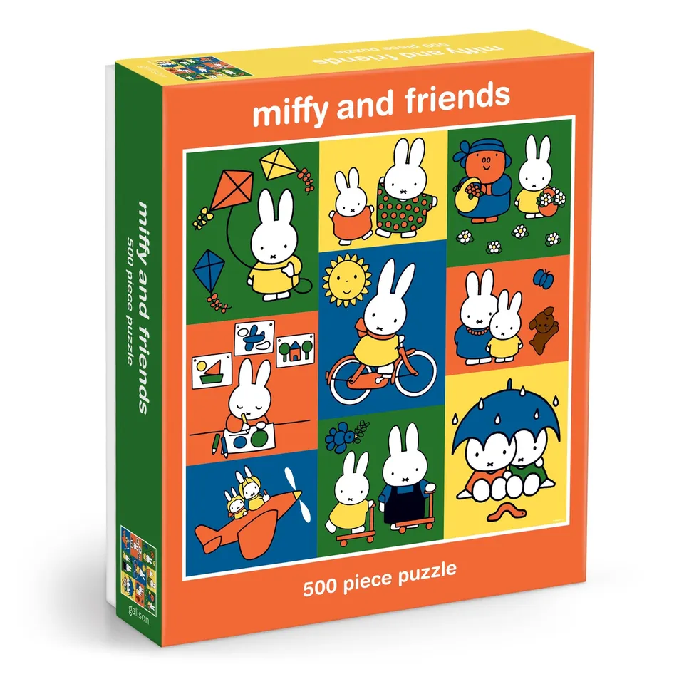 galison-miffy-and-friends-puzzle-500-teile image 1