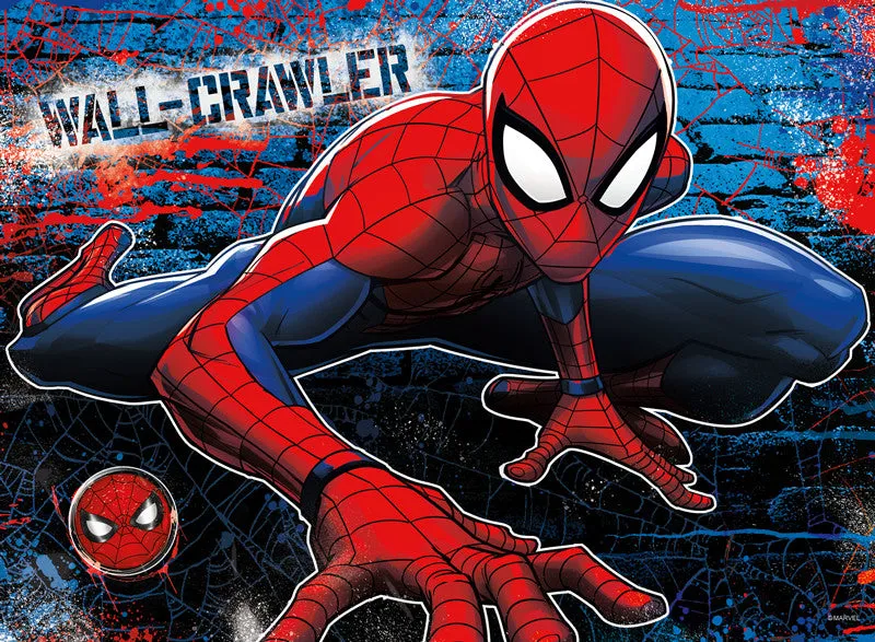 buffalo-games-marvel-wall-crawler-puzzle-100-teile-spider-man image 1