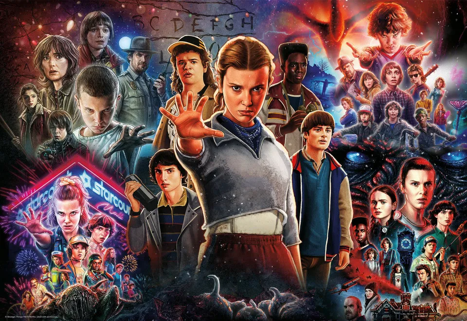 buffalo-games-stranger-things-season-collage-puzzle-2000-teile image 1