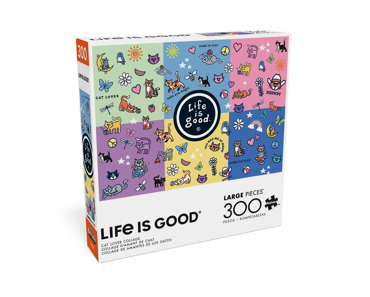 buffalo-games-life-is-good-cat-lover-collage-puzzle-300-teile-xxl image 2