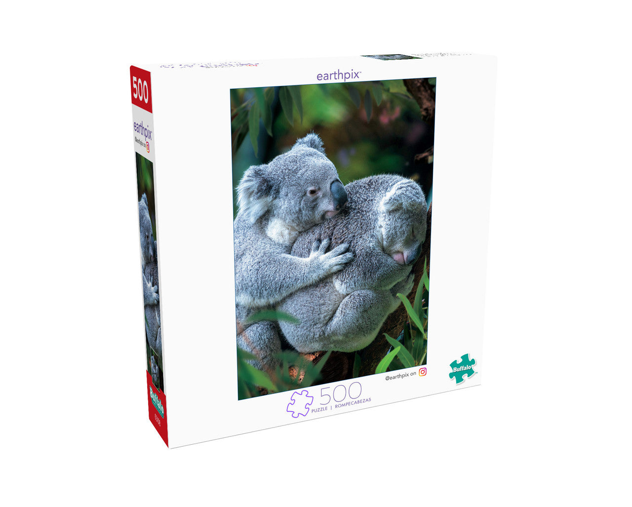 buffalo-games-earthpix-bear-hug-puzzle-500-teile-koala image 4