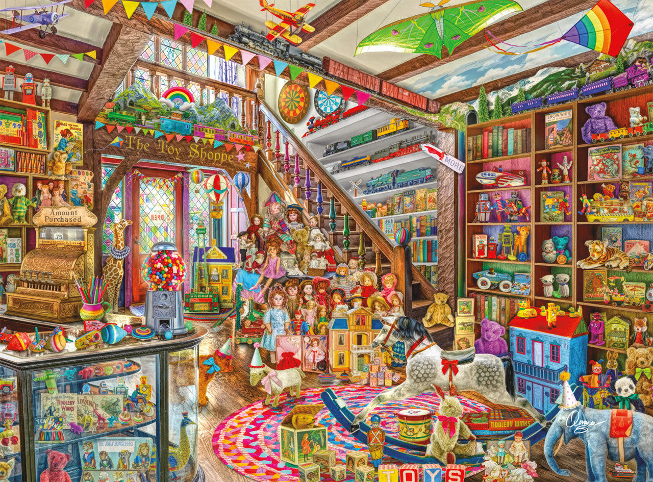 buffalo-games-toy-shoppe-1000-teile-puzzle-aimee-stewart-vintage image 1