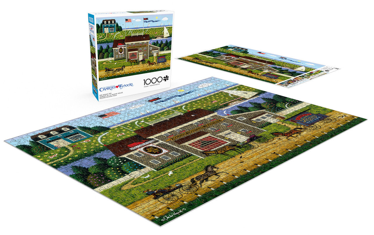 buffalo-games-red-whale-inn-1000-teile-puzzle-mit-poster image 2