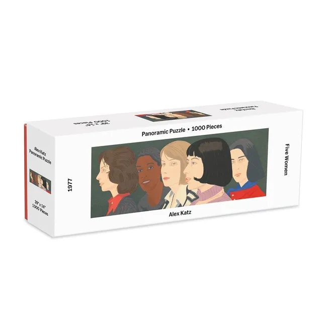 galison-moma-alex-katz-five-women-1000-teile-panorama-puzzle image 1