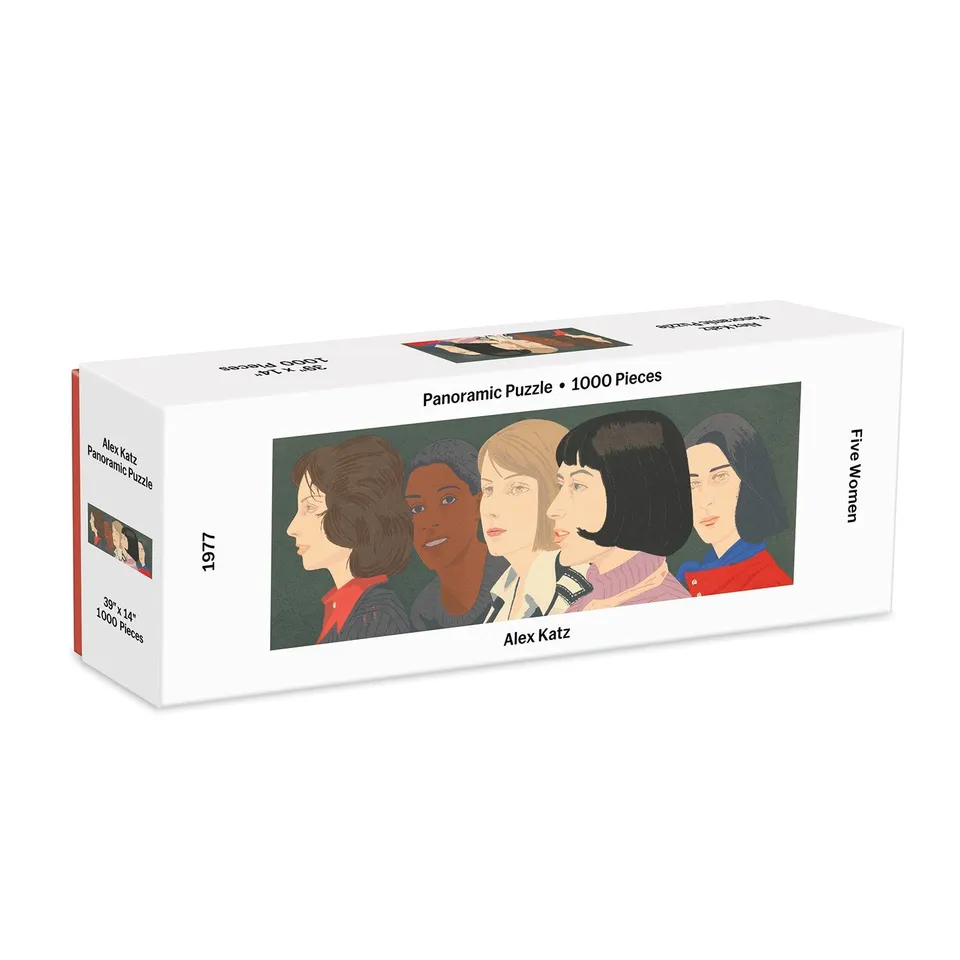 galison-moma-alex-katz-five-women-1000-teile-panorama-puzzle image 1