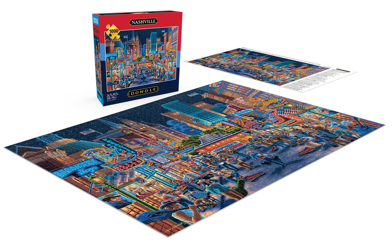 buffalo-games-eric-dowdle-nashville-puzzle-1000-teile-stadt image 4