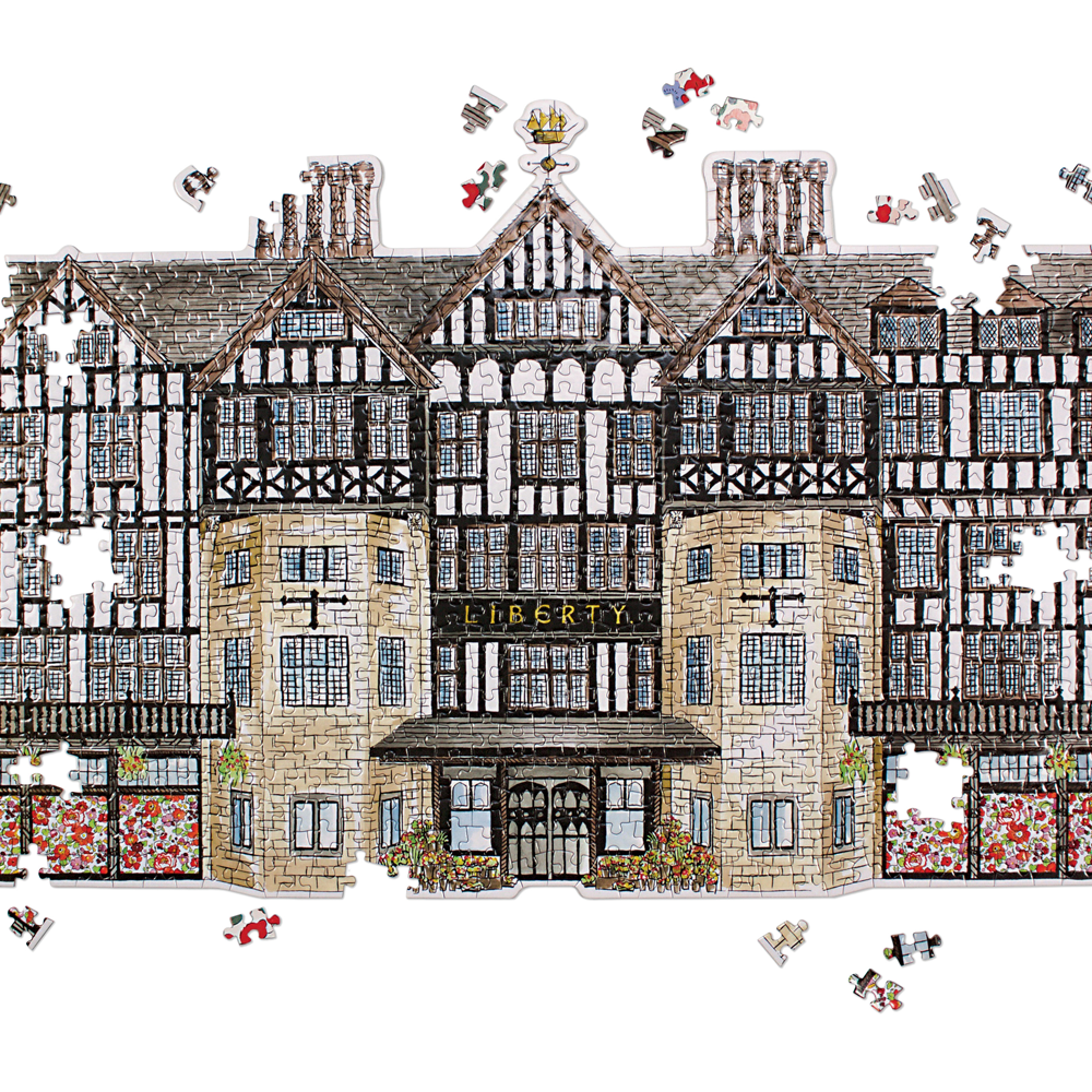 galison-liberty-london-tudor-building-puzzle-750-teile-doppelseitig image 6