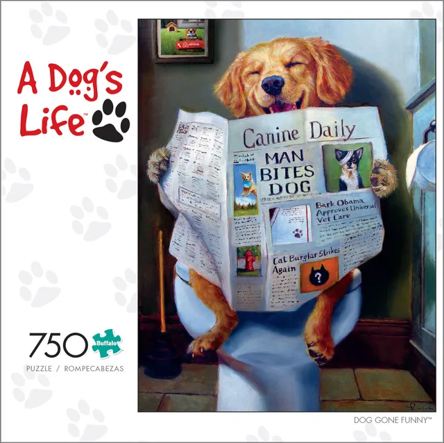 buffalo-games-dog-gone-funny-puzzle-750-teile-hund image 1