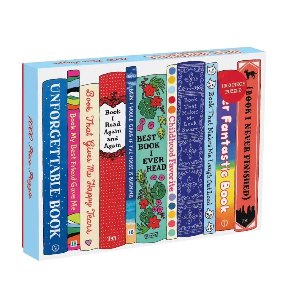 galison-ideal-bookshelf-universals-1000-teile-puzzle-b-cher image 1