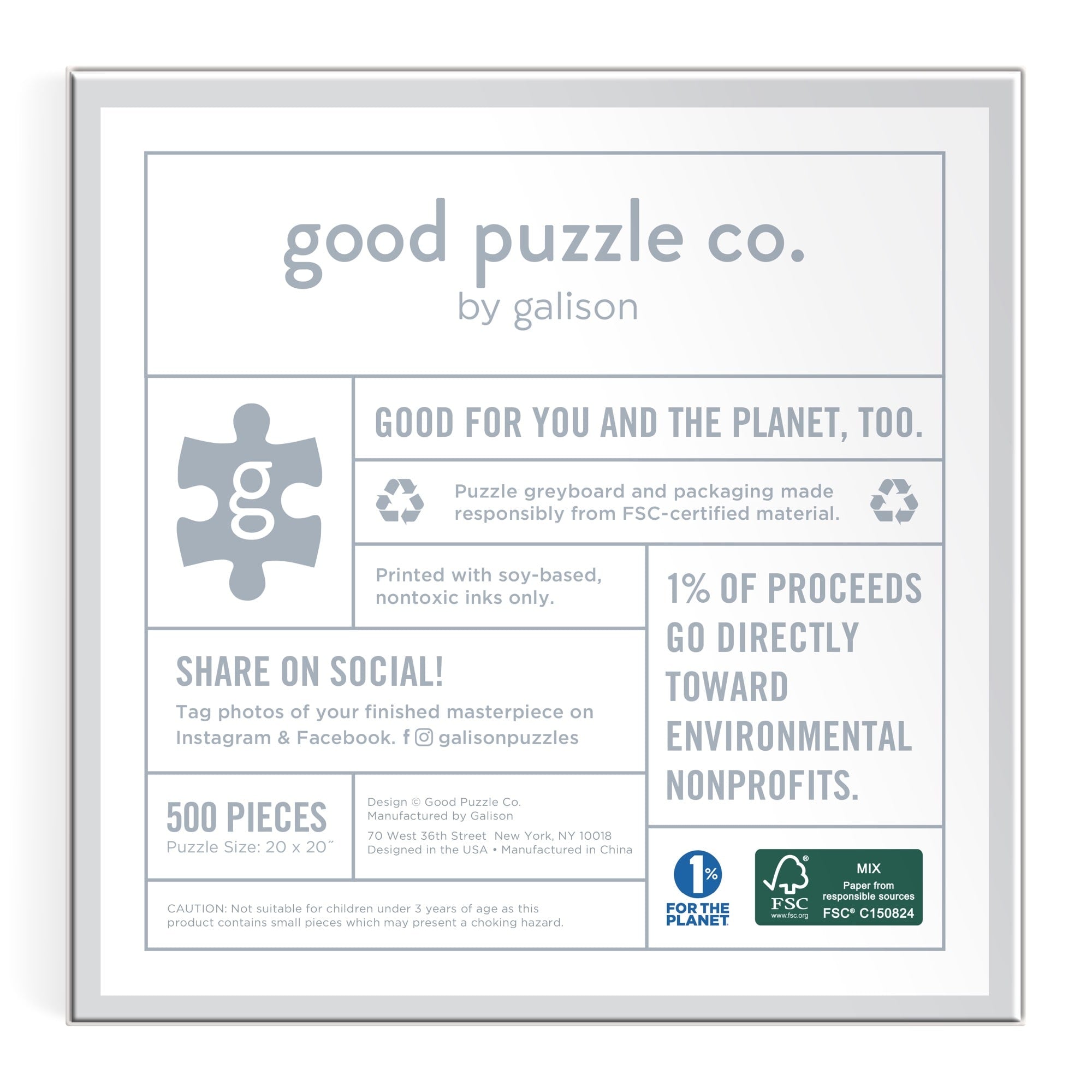 galison-good-puzzle-co-spooky-treats-500-teile-puzzle-halloween image 4